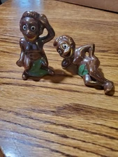 *Vintage 1950's Black Jezebel Figures Made In Japan