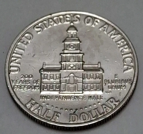 1776-1976 P Kennedy Half Dollar 50c Coin Circulated But Nice K469
