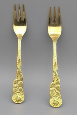 Hildesheimer Rose Besteck Kuchengabeln 2 St Rostfrei Germany