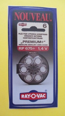 Vintage Store Sticker Aufkleber PREMIUM BATTERIEN+, RAY-O-VAC (16x7,7cm)