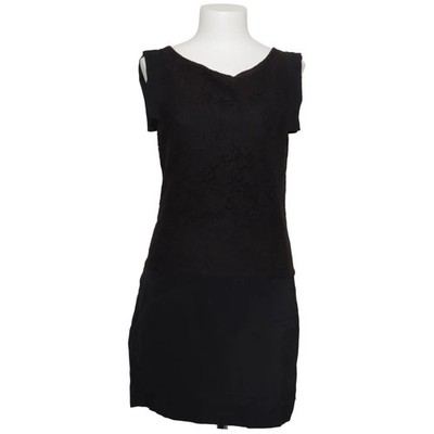 Vanilia, Kleid, Größe: 38, Schwarz, Baumwolle/Polyamid, Sonstiges, Damen #6O3