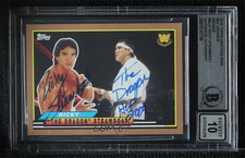 BAS 2018 Heritage WWE Bronze 4/99 Ricky The Dragon Steamboat BGS Authentic 3c7