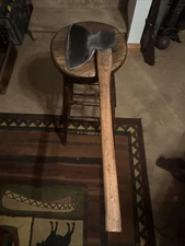 Vintage Isaiah Blood 10 1/2 “ Broad Axe Log Hewing Tool
