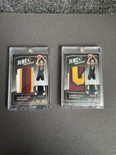 GEORGE HILL 2018-19 PANINI NOIR JUMBO MATERIAL PATCH PRIME /10 X 2 