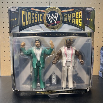 Million Dollar Man Ted DiBiase & Virgil  Jakks Pacific WWE Classic Superstars 2p