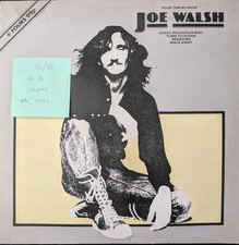 Joe Walsh Four Tracks From Joe Walsh Vinyl Record 12" VG/VG ABE 12002 1974
