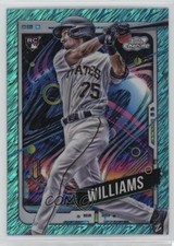 2024 Topps Cosmic Chrome Aqua Equinox Refractor /199 Alika Williams #75 11x6
