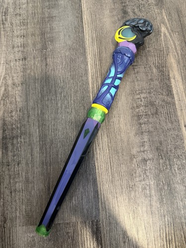 MagiQuest Magic Quest Great Wolf Lodge Wand Blue Green Moon Light Up 