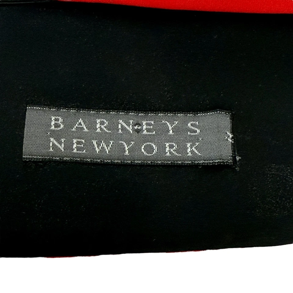 Conjunto de pajarita y faja roja BARNEY New York para hombre ropa formal Foto 4 de 4