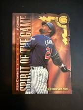 1998 Donruss - Spirit of the Game Ken Caminiti #391 Gold Press Proof 1 Of 500