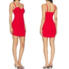 Lovers and Friends Ashlene Mini Dress REVOLVE Red Large L Cocktail Party Wedding