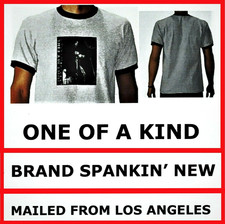 THE DOORS JIM MORRISON - RINGER T-SHIRT - LIGHT MY FIRE - ONE OF A KIND