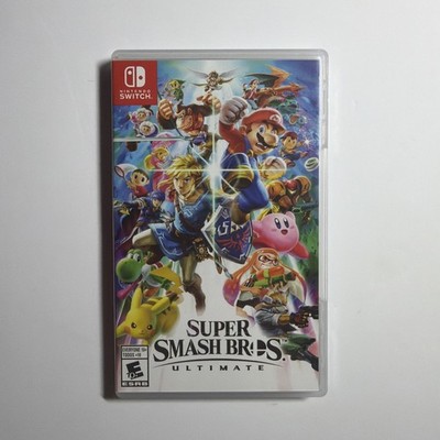 Super Smash Bros. Ultimate (Nintendo Switch, 2018) Game & Case ~ Tested