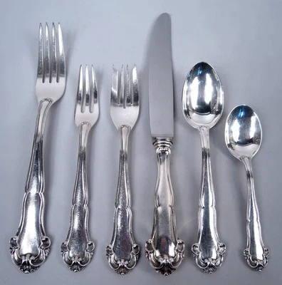 Buccellati Grande Imperiale Dinner Set for 12 Italian Sterling Silver - Image 1 of 4