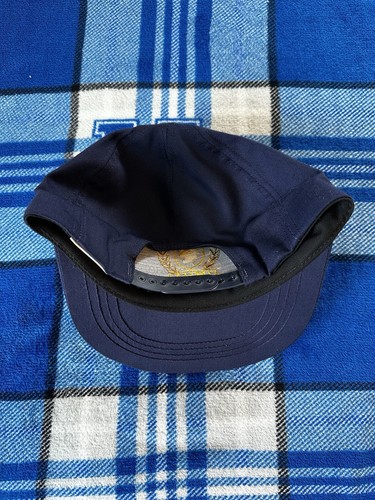 Vintage Caesars Palace Hat Cap Hotel Casino Snapback Navy Blue Embroidered VNTG - Picture 4 of 5