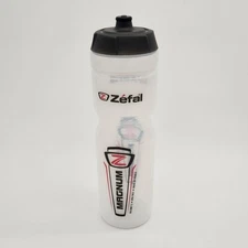 Zefal Magnum 33oz. Bicycle Clear Water Bottle NO PACKAGE
