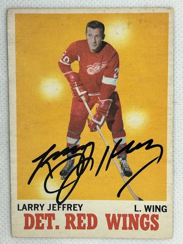 AUTOGRAPHED 1970-71 O-PEE-CHEE HOCKEY CARDS YOU SELECT - Picture 26 of 320