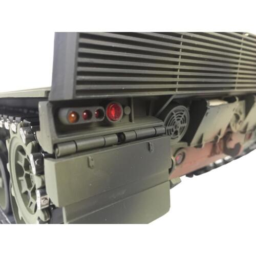 1/16 Full Metal Leopard2A6 RC Tank Model Chassis Assembly T1 Tracks Roadwheel - Picture 8 of 11