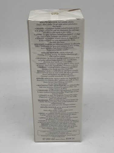 Lancome Reflexe Minceur Gel Controle Cellulite 6.8 oz 200 Ml France Sealed - Picture 6 of 9