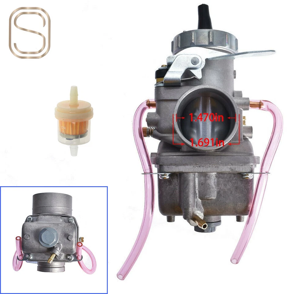 Карбюратор для 1976 1977 1978 1979 1980 1981 Yamaha TT500 XT500 SR500 - Изображение 2 из 4