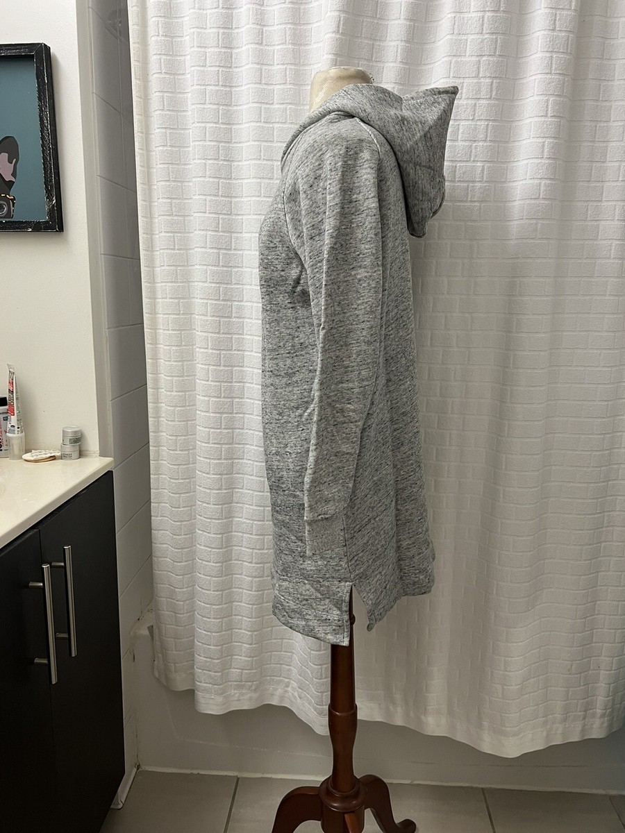 Zara Girls Hoodie Disney Minnie Mouse Gray Sweatshirt Dress SZ 13