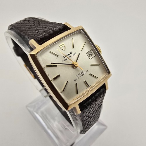 TUDOR PRINCESS DATE LADIES WATCH 9CT YELLOW GOLD VINTAGE SWISS AUTOMATIC 21J. - Picture 11 of 24