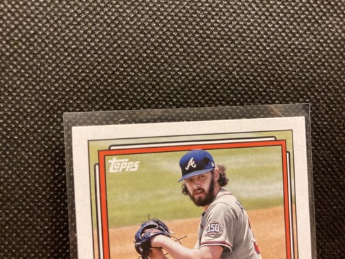 2021 Topps Ian Anderson Atlanta Braves Rookie Card # T92-7 Redux Baseball - Picture 2 of 4