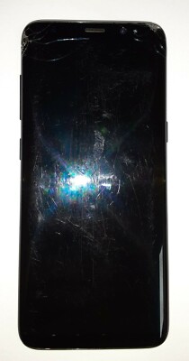 Samsung Galaxy S8 SM-G950U - 64GB Midnight Black (Verizon).Untested. No Battery 