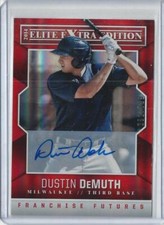 2014 Elite Extra Edition Franchise Futures Signatures #70 Dustin DeMuth 292/799