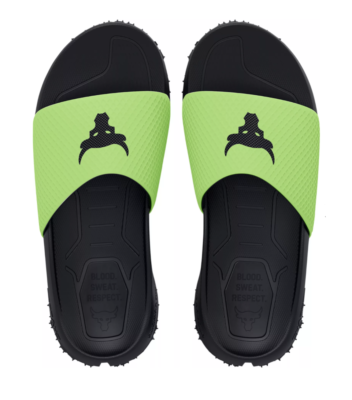 NWT Under Armour Project Rock Slides Amazon.com | Under Armour Unisex Project Rock 3 Slides, (001  main image 2