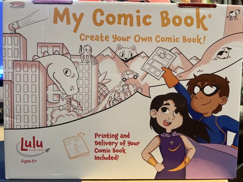 Lulu Jr. My Comic Book Making Kit, Multicolor - 第 1/2 張圖片