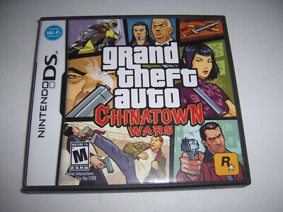 Replacement Box Case for Grand Theft Auto: Chinatown Wars Nintendo DS