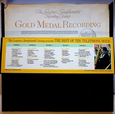 Longines Symphonette Best of the Telephone Hour Vintage Box Set Record Vinyl New