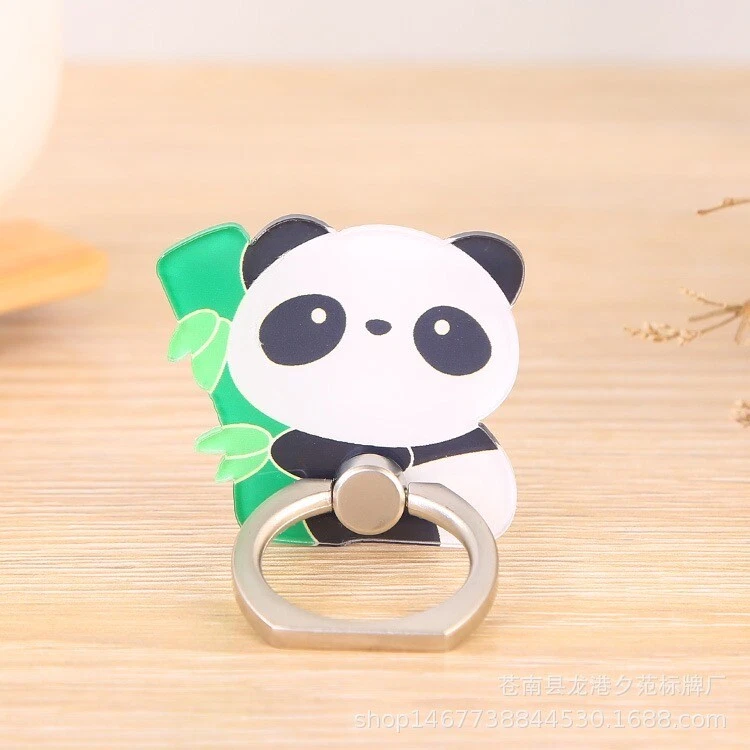 LiliDreamStore 360 Giratorio Teléfono Celular Smartphone Anillo Soporte Agarre-Panda Foto 3 de 4