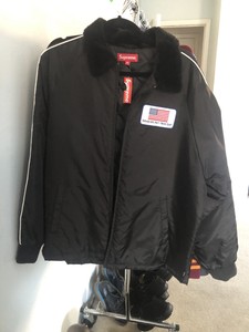 supreme freighter jacket red