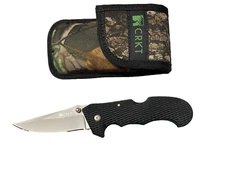 CRKT 6904 Cascade Lockback -New in Box-Camo Sheath
