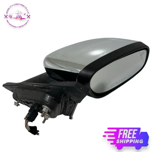 🚗2010-2019 Ford Taurus Power Side View Mirror Right Passenger Chrome Heated Oem