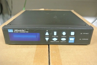 PHONIC EAR ONWAVE DIRECT DIGITAL SYNTHESIS DDS FM 74MHZ PE 560T TRANSMITTER