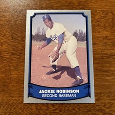 1988 Pacific Baseball Legends Jackie Robinson #40 Brooklyn Dodgers A54