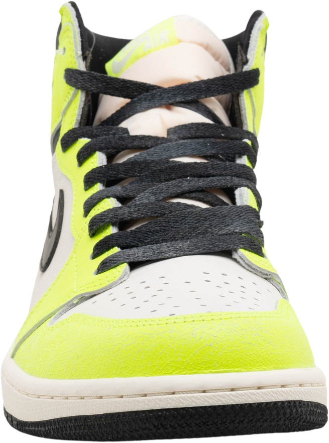 Jordan 555088-702 Air Jordan 1 High OG Visionaire Mens Lifestyle Shoes -  White/Neon Gree –