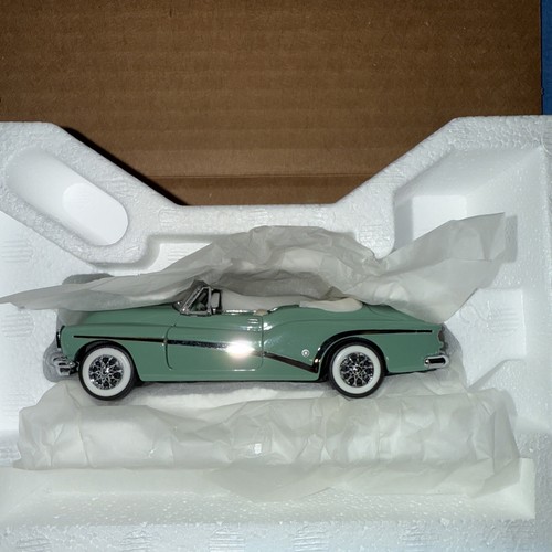 Franklin Mint 1/43 Die Cast 1953 Buick Skylark verde convertible - Imagen 2 de 3
