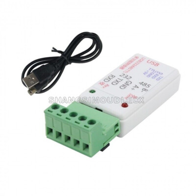 3 in 1 USB to RS485 USB to RS232 RS232 to RS485 Converter Adapter w/ Indicator