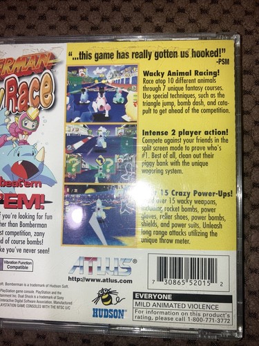 Bomberman Fantasy Race (Sony PlayStation 1, 1998) - Picture 12 of 15
