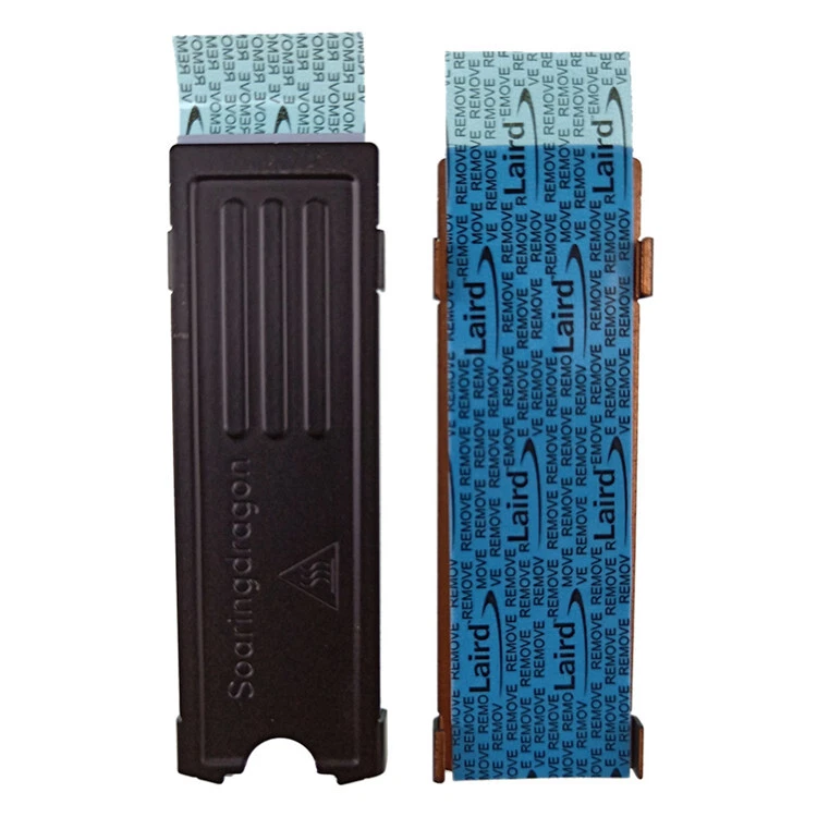 Ultradünnes Kupfer Kühlkörper Radiator Pad für Laptop Notebook M.2 NVME 2280 SSD - Bild 4 von 4