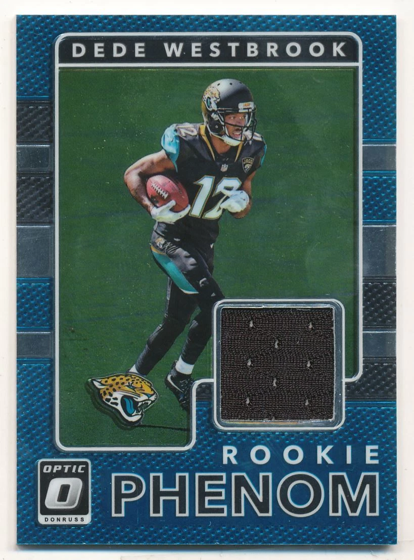 2017 Donruss Optic Rookie Phenom Jerseys #30 Dede Westbrook