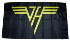 VAN HALEN 3'X5' FLAG BANNER ROCK BAND DAVID LEE ROTH MUSIC GARAGE FAST SHIPPING