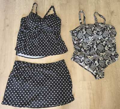 Lot 2 Denim & Co. Swim Dress Swimwear - Plus SIZE 26W 28W - Wholesale Clearance
