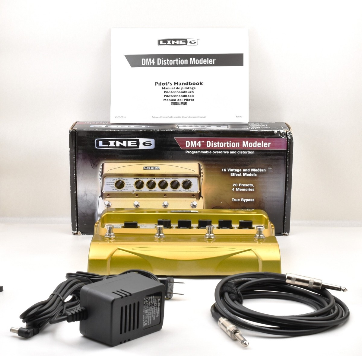 Very good condition】Line 6 DM4 Distortion Modeler From
