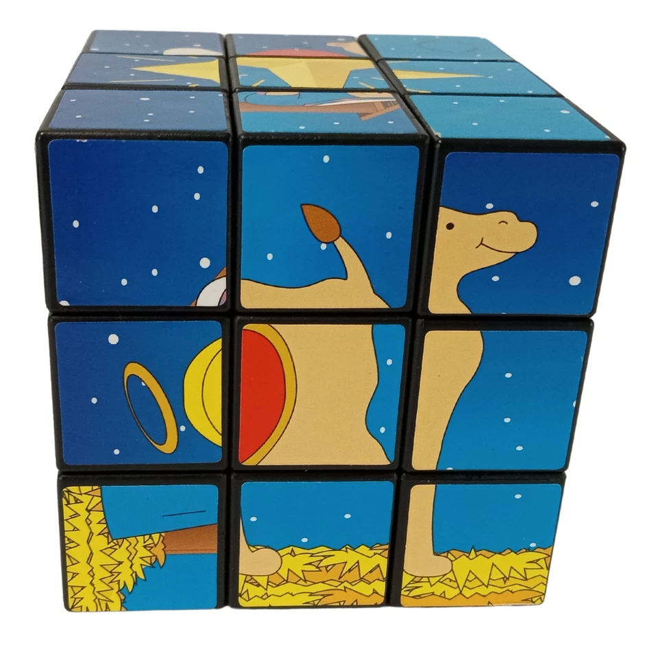 Nativity Puzzle Cube - Christmas Scene Block Puzzle - Image 4 of 4