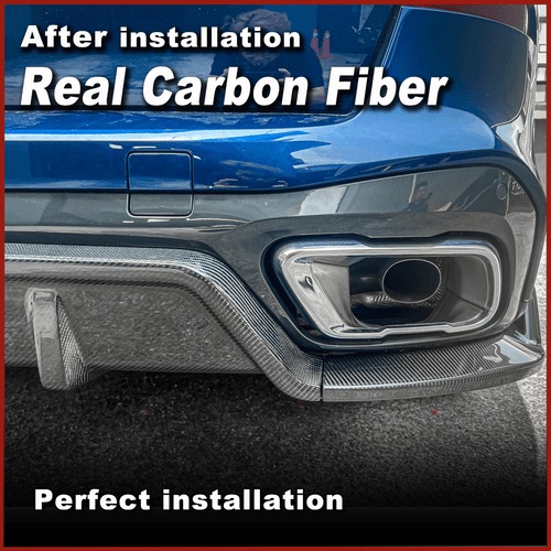 Carbon Diffusor Heckdiffusor Heckschürze Spoiler Passt für BMW X5 G05 M-Paket - Picture 5 of 13
